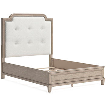 Jorlaina Queen Panel Footboard with Rails