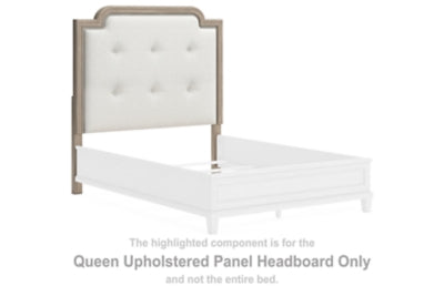 Jorlaina Queen Upholstered Panel Headboard