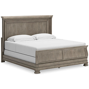 Lexorne King Sleigh Footboard with Rails