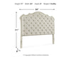 Arlendyne King/California King Upholstered Panel Headboard