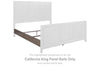 Chrestner California King Panel Rails