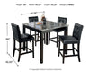 Maysville Counter Height Dining Table and Bar Stools (Set of 5)