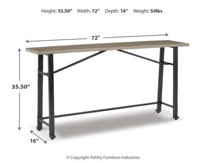Lesterton Long Counter Table