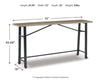 Lesterton Long Counter Table