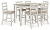 Skempton Counter Height Dining Table and Bar Stools (Set of 7)