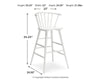 Grannen Bar Height Stool