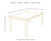 Ralene Dining Extension Table