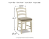 Realyn Counter Height Bar Stool