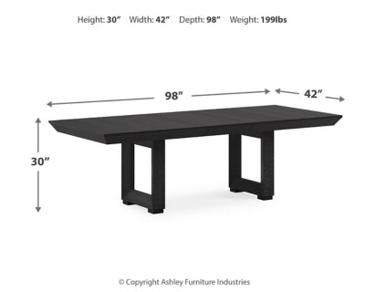 Londer Dining Extension Table