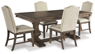 Johnelle Dining Table with 4 Chairs