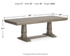 Lexorne Dining Extension Table