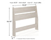 Socalle Twin Panel Headboard