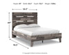 Neilsville Full Panel Platform Bed