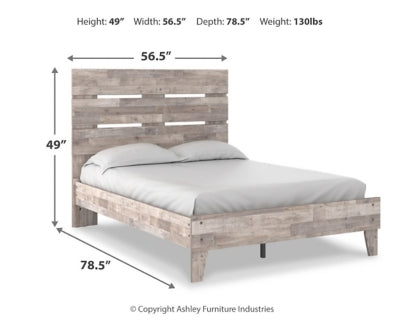 Neilsville Full Panel Platform Bed
