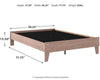 Flannia Full Platform Bed