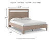 Flannia Queen Panel Platform Bed