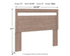 Flannia Queen Panel Headboard