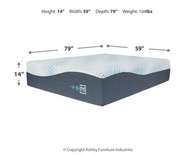 Millennium Cushion Firm Gel Memory Foam Hybrid Queen Mattress