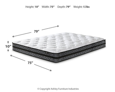 10 Inch Pocketed Hybrid King Mattress