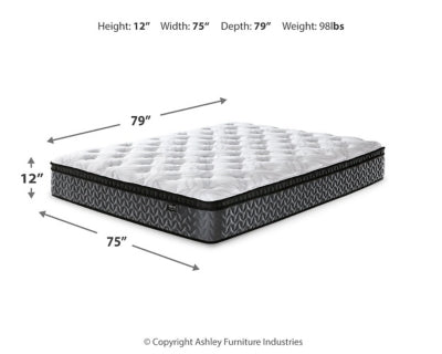 12 Inch Pocketed Hybrid King Mattress