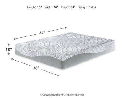 10 Inch Memory Foam King Mattress
