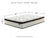 Chime 12 Inch Hybrid Queen Mattress in a Box
