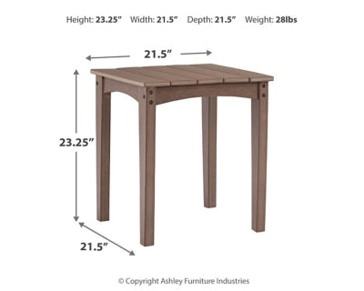 Emmeline Outdoor End Table