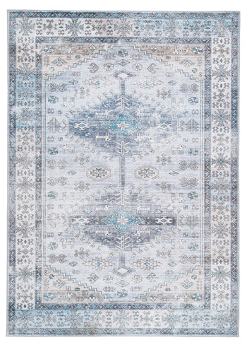 Hebruns 8'1" x 10'1" Washable Rug
