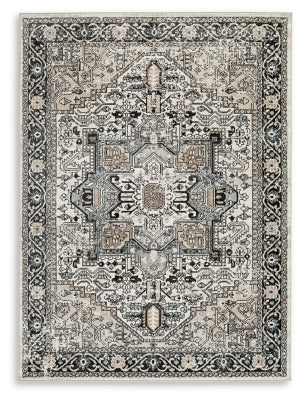 Gregmoore 5'2" x 6'10" Washable Rug
