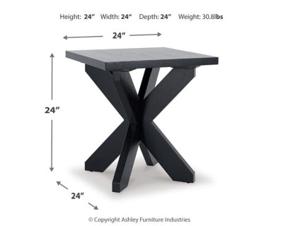 Joshyard End Table