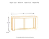 Watson Sofa/Console Table