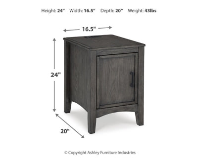 Montillan Chairside End Table