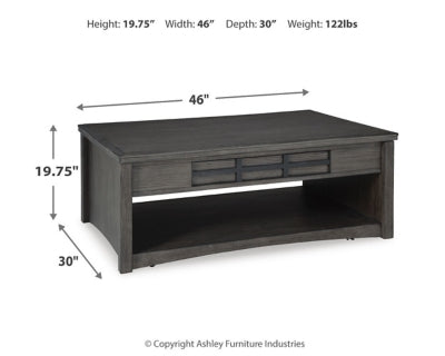 Montillan Lift-Top Coffee Table