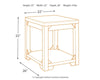 Fregine End Table