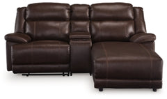 VonKurt 3-Piece Power Reclining Sectional Sofa with Chaise