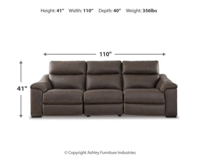 Salvatore 3-Piece Power Sectional Reclining Sofa