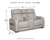 Boyington Power Reclining Loveseat with Console