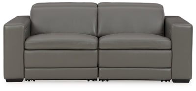 Texline 3-Piece Power Reclining Sectional Loveseat