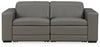 Texline 3-Piece Power Reclining Sectional Loveseat