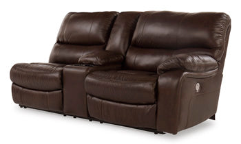 Family Circle Right-Arm Facing Power Reclining Loveseat with Console