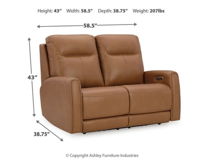 Tryanny Power Reclining Loveseat