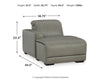 Correze Left-Arm Facing Power Reclining Back Chaise